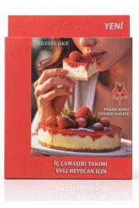 Çilekli Cheeske Aromalı Yenilebilir İç Çamaşırı